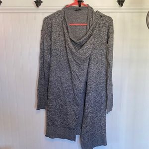 Express cowl neck open front cardigan sz S EUC